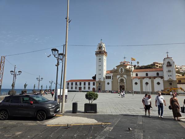 Main square and Basilica in Candelaria