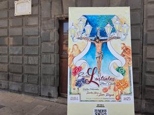 Poster for the 2025 Fiestas Lustrales of Santísimo Cristo de la Misericordia in Garachico.
