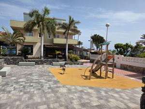 Children's play area in La Caleta